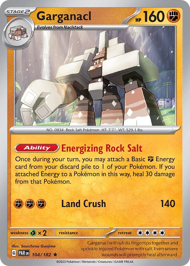Paradox Rift Holo Garganacl #104/182